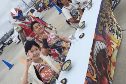 『大食い王決定戦』に出場した際のMAXさん