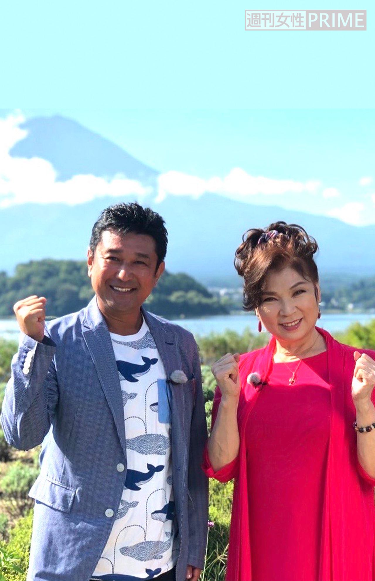 八代亜紀がパーソナリティーのラジオ日本『ムーンラウンジ846』に出演中　