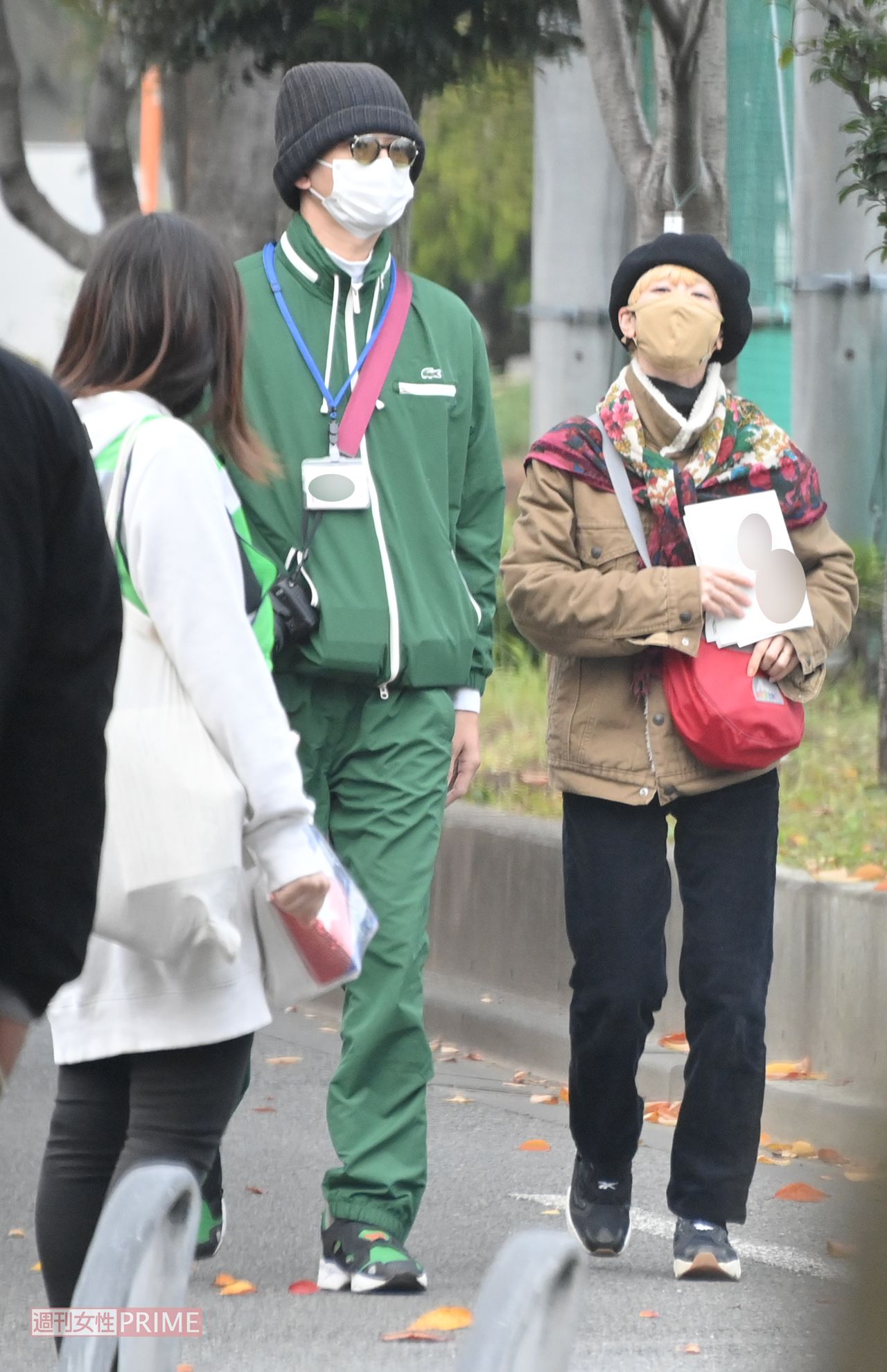 子どもの運動会に出席した永山瑛太と木村カエラ（2020年）