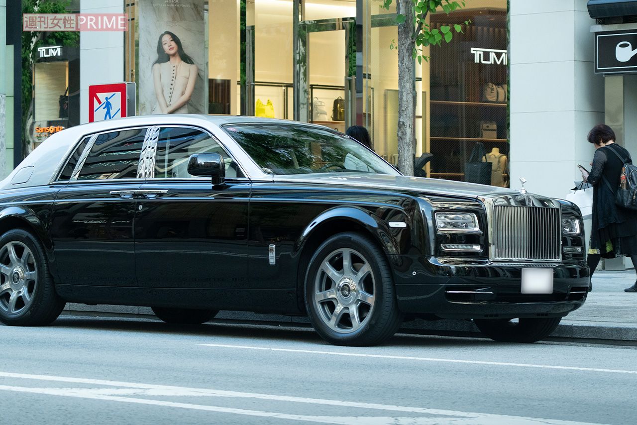 2024年5月、銀座の街でもひと際目を引いていた手越祐也のドデカいロールスロイス