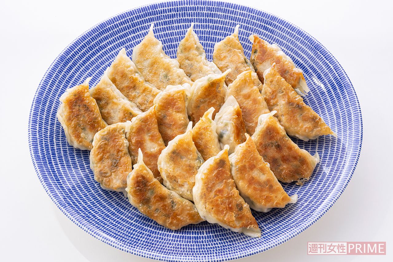 豆腐たっぷり肉餃子（撮影／廣瀬靖士）