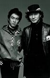 内田裕也さんとBOROさん(デビュー当時)