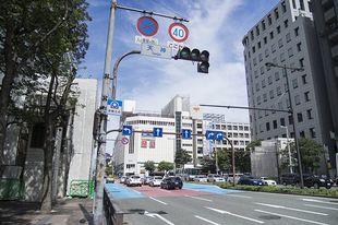 事件のあった福岡市・天神