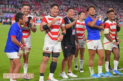 ラグビーW杯、熱戦を写真でプレーバック！　選手たちの笑顔にギャップ萌え