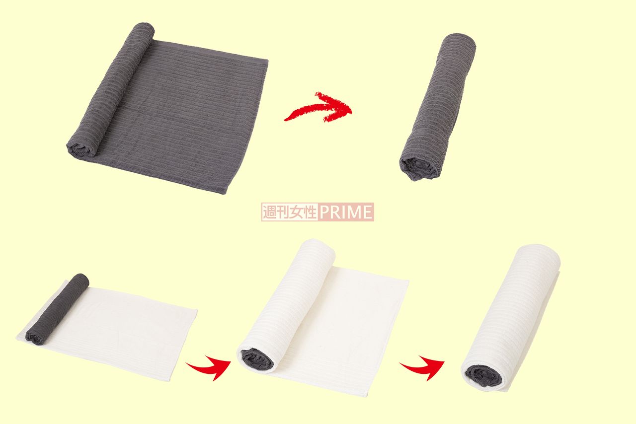 お手軽！バスタオルまくらの作り方