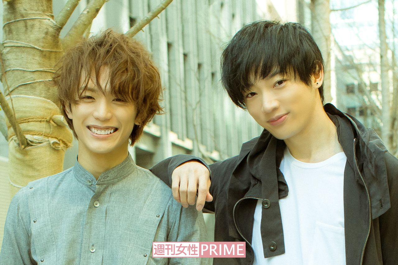 写真左から久保田秀敏、和合真一　撮影／伊藤和幸