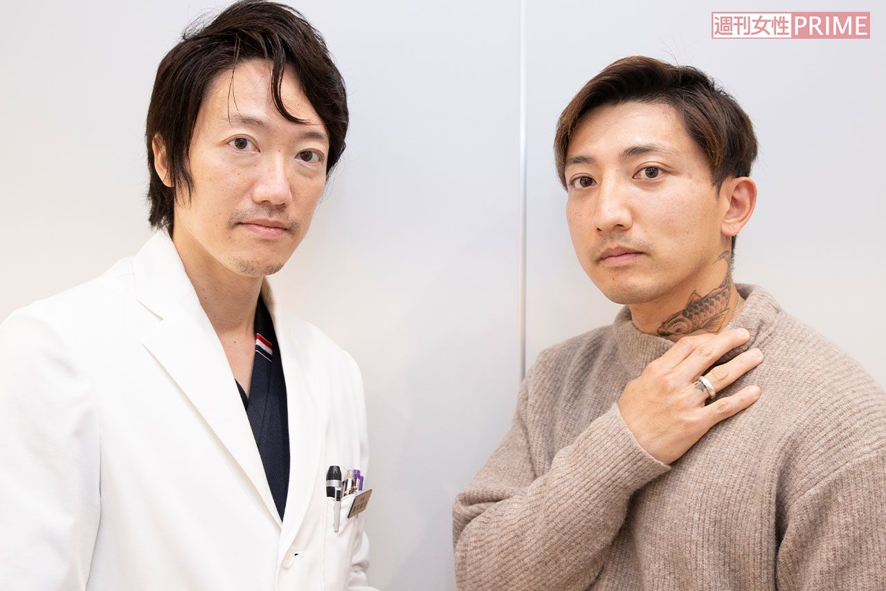 酒井新介医師と後藤祐樹さん