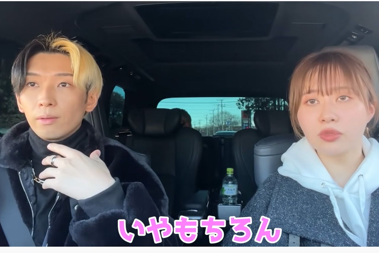 「テレビで通用する」と豪語するヒカルに同調するエミリン（公式YouTubeより）