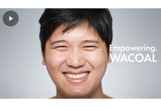 普段見ることの少ない大谷の“素の笑顔”が見られるワコールの新キャンペーン（公式サイトより）