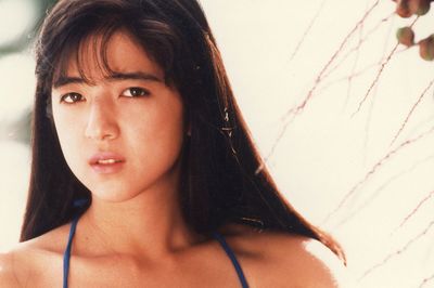 タレント時代、グラビアも経験した