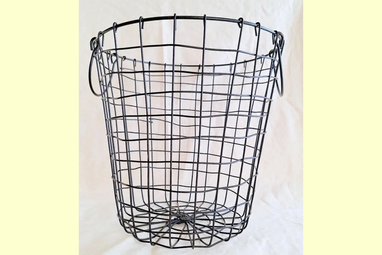 『ワイヤークラフトバスケット（丸形）』