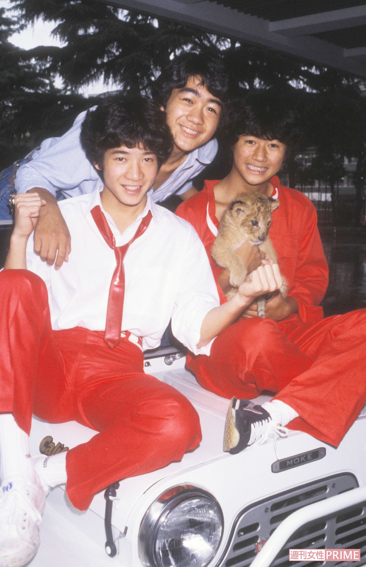 たのきんトリオ（近藤真彦、田原俊彦、野村義男）