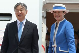 6月13日、オランダとベルギーへの公式訪問のため日本を発たれる天皇、皇后両陛下