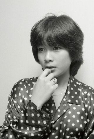 1986年7月、『週刊女性』のインタビューに答える堀ちえみ。19歳のころ