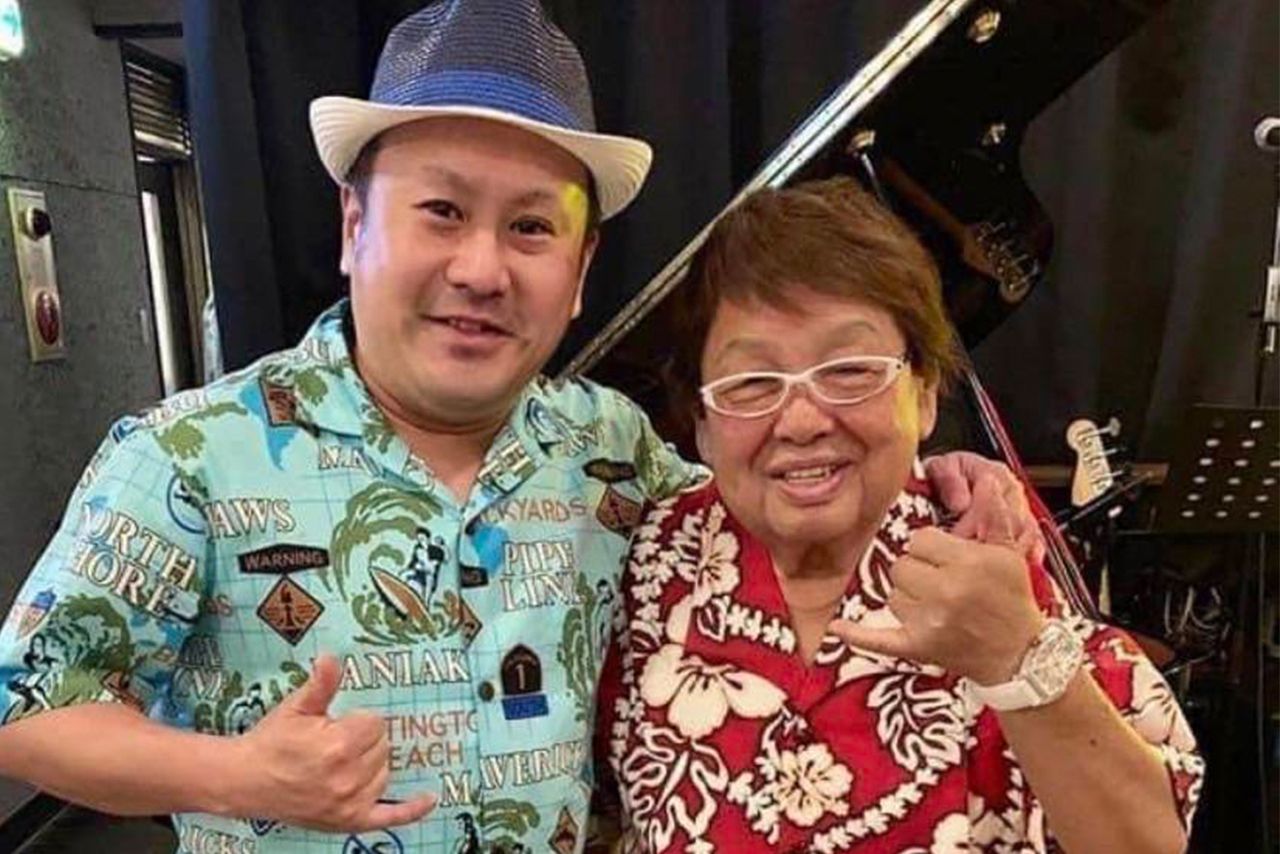 高木ブー（右）と木村仁容疑者（容疑者SNSより）