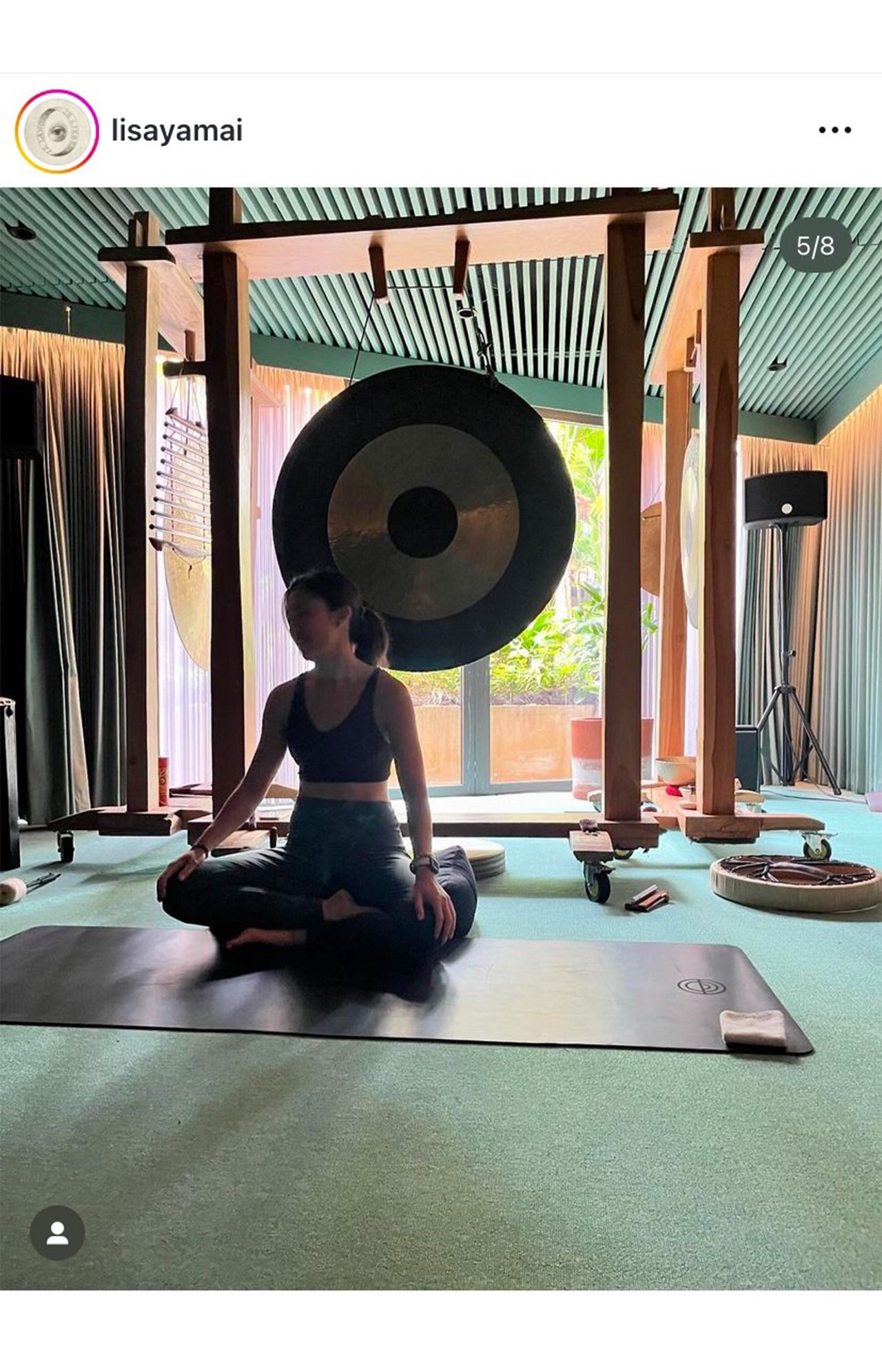 バリに移住した、『スノーピーク』元社長の山井梨沙氏（インスタグラムより）