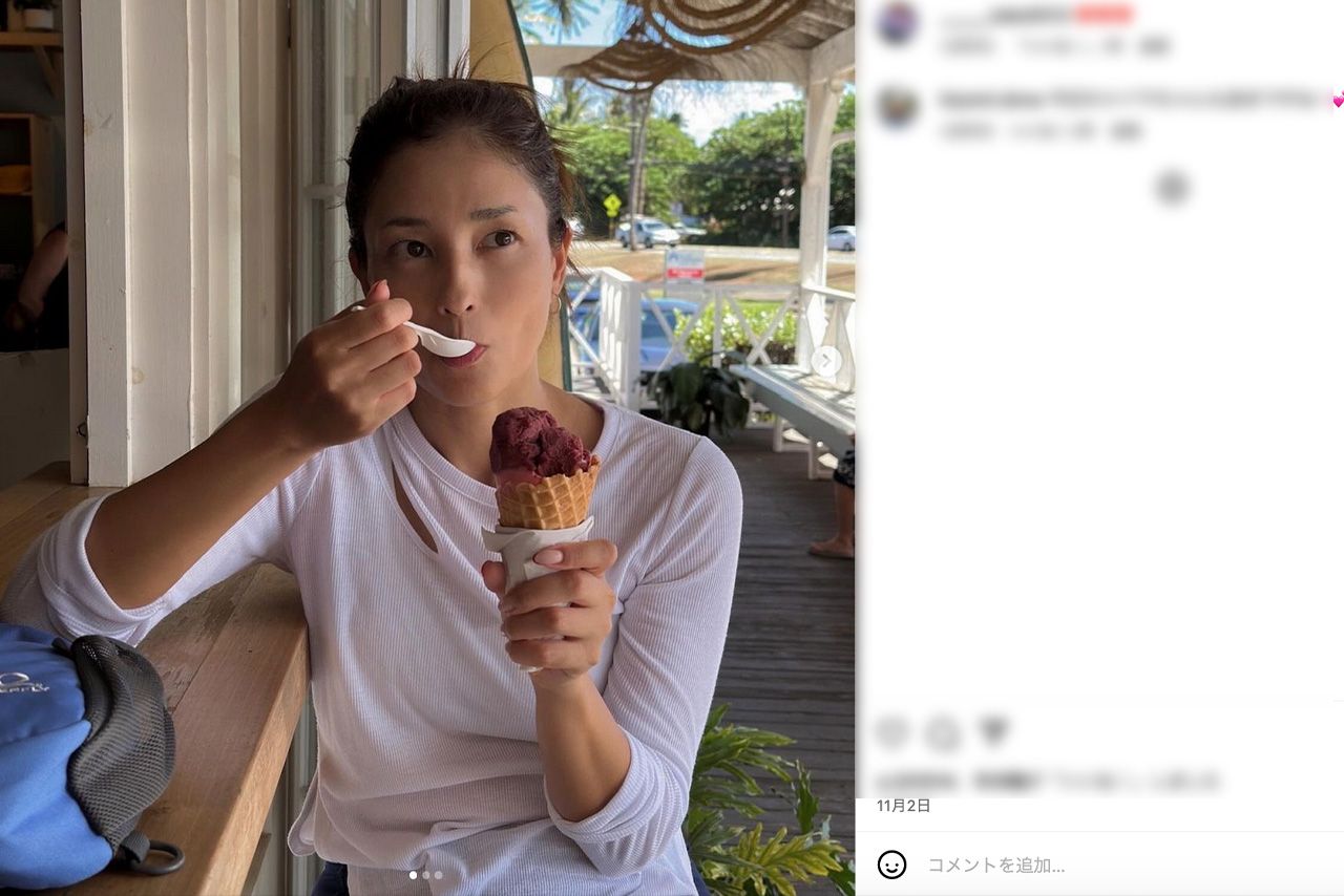 自然体の姿を披露するが多い黒木メイサ（公式インスタグラムより）