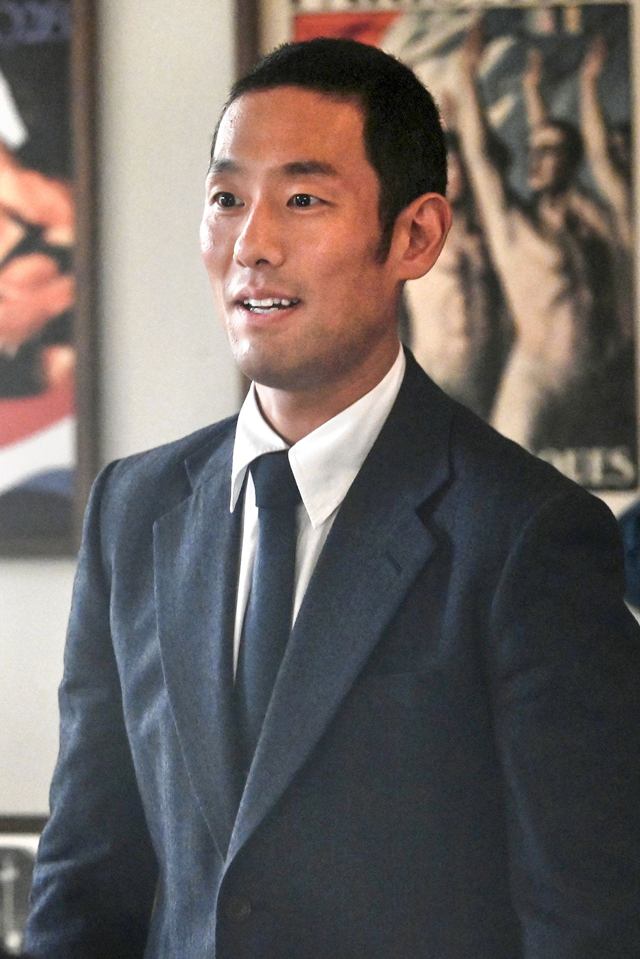 中村勘九郎演じる金栗四三　(c)NHK