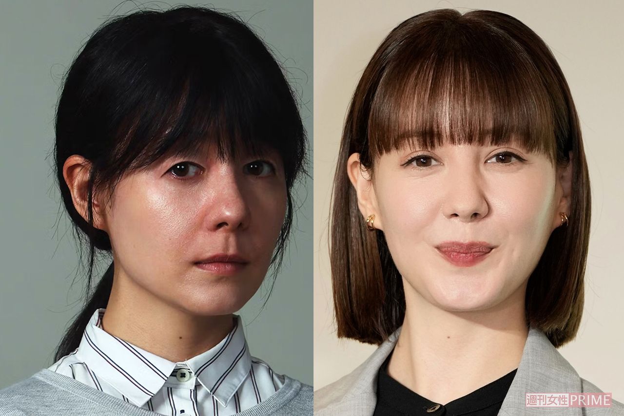 「トリンドル玲奈にしか見えない」と話題のテレ東ドラマ主人公（左）とトリンドル玲奈