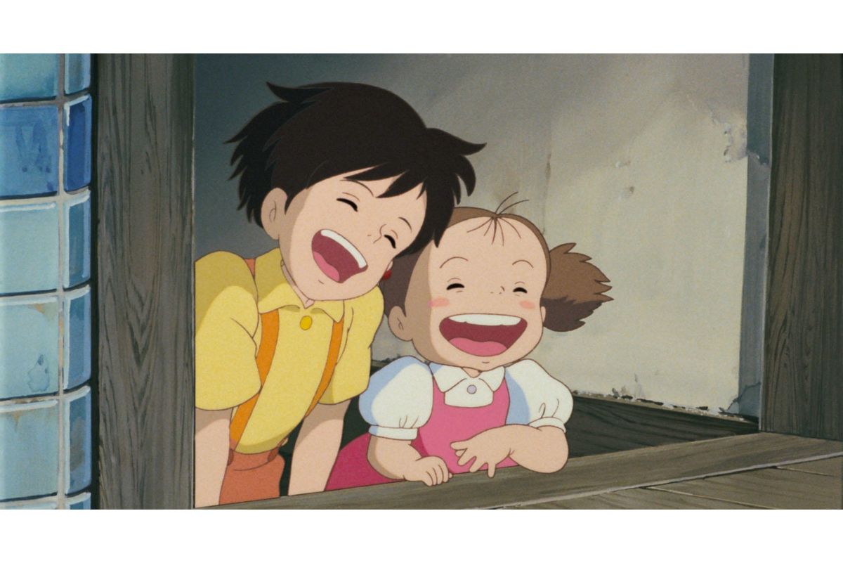 となりのトトロ作品画（スタジオジブリホームページより）