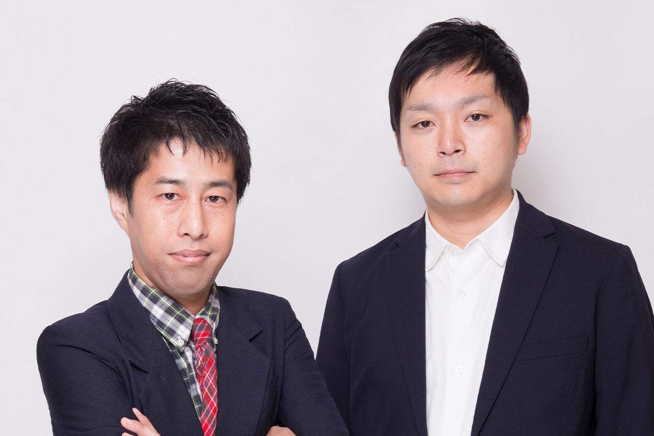 「毒舌漫才」でM―1グランプリ2022を制覇したお笑いコンビ・ウエストランド（左から井口浩之、河本太）