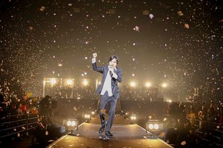 さいたまスーパーアリーナ公演で花道を