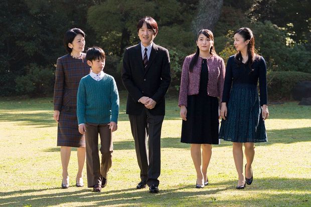 小室さん問題は、秋篠宮家の中でも気をもんでいるという（11月10日）