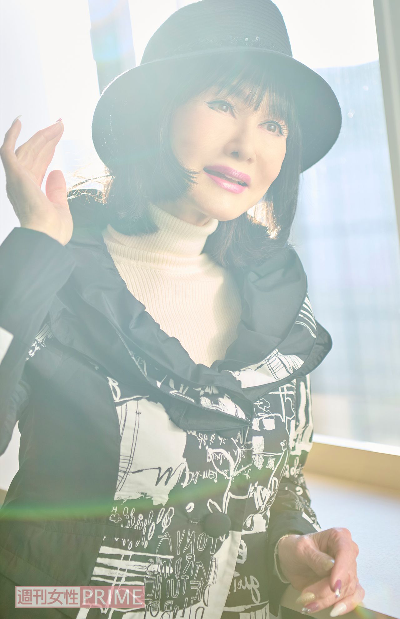 山本リンダさん　撮影／山田智絵