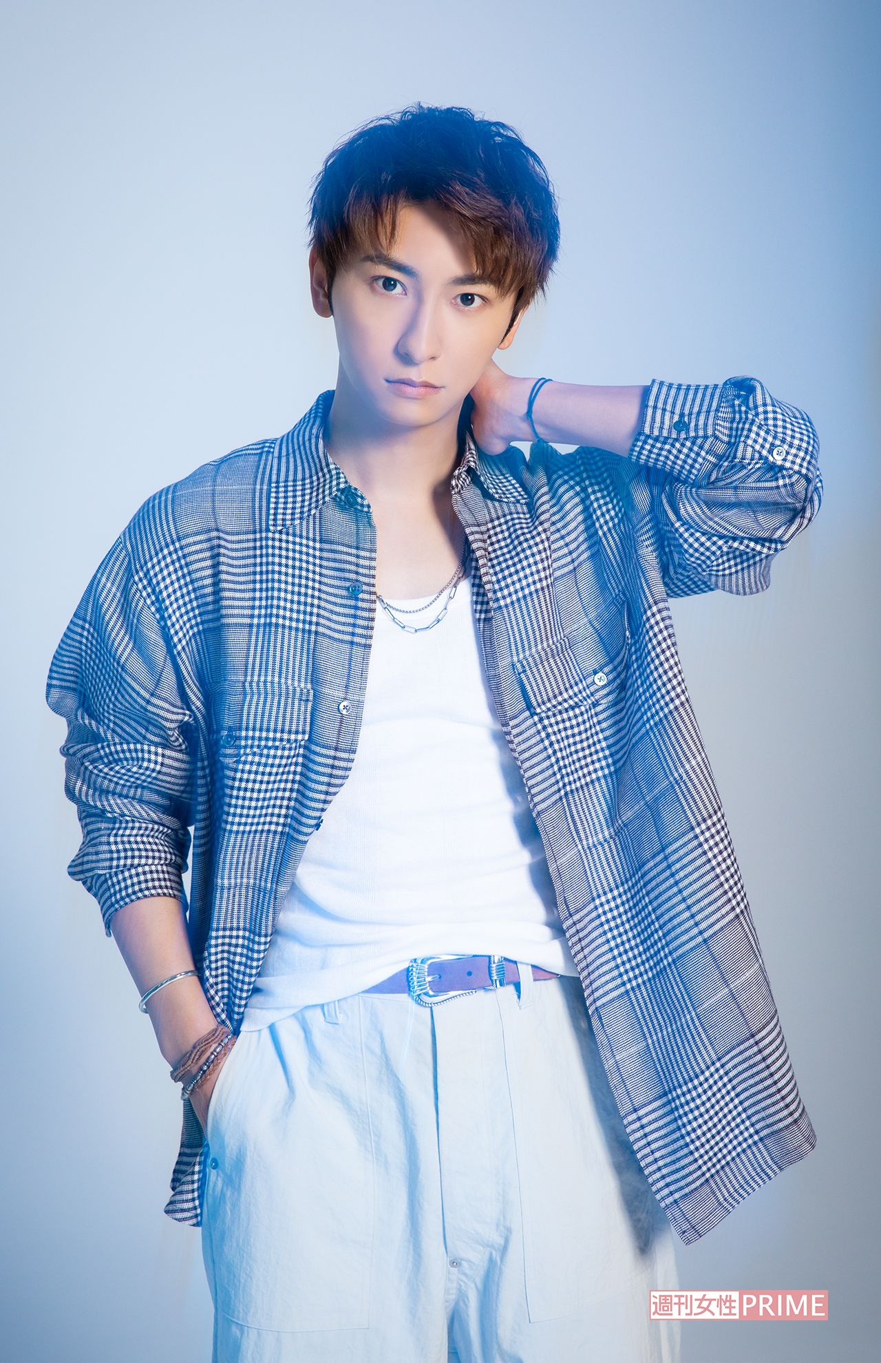 與真司郎（AAA）撮影／矢島泰輔