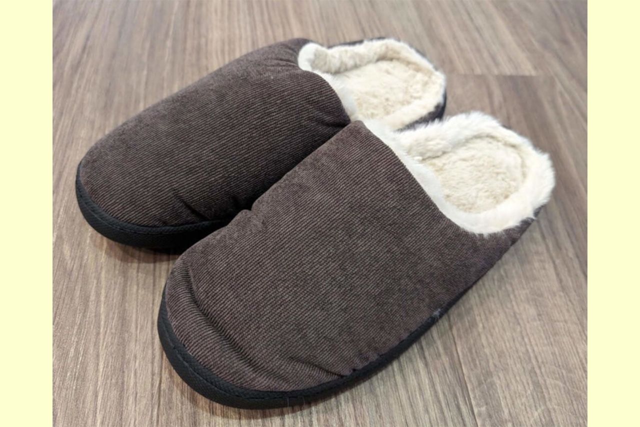 『外でも履けるスリッパ』