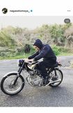 長瀬もインスタグラムではバイク投稿が目立つ(インスタグラムより)
