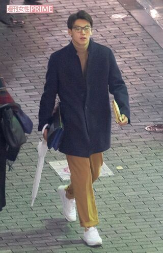 仮面ライダーの映画の打ち上げに姿を現した竹内涼真（'15年）