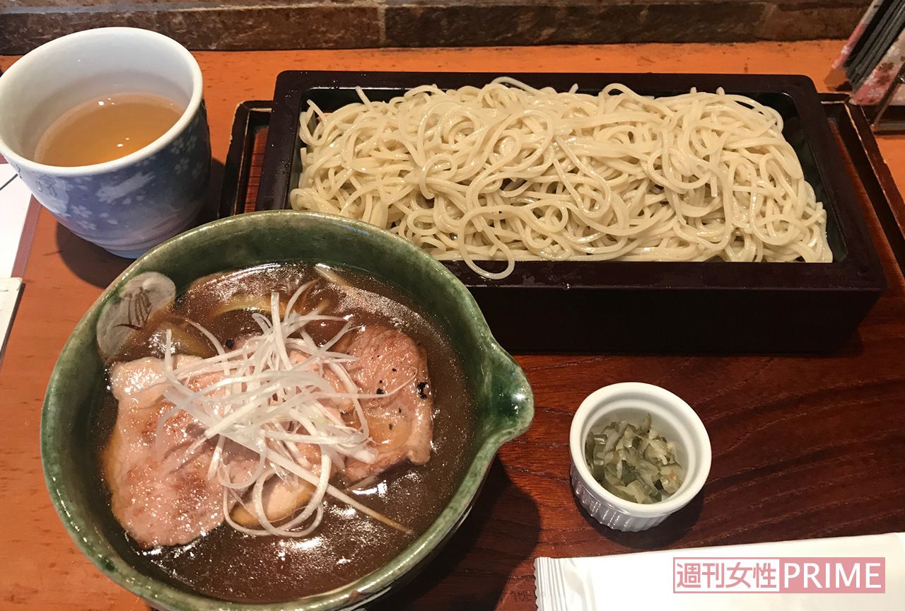 店で一番人気の鴨南蛮は相葉もお気に入り