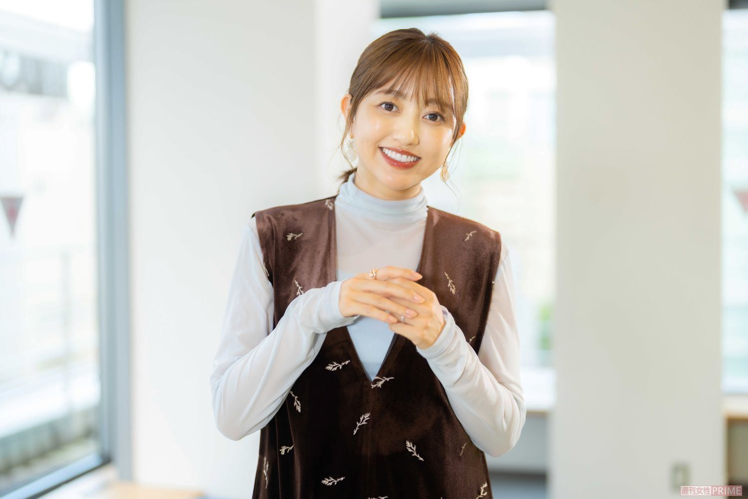 菊地亜美　撮影／佐藤靖彦