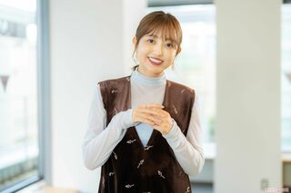 菊地亜美　撮影／佐藤靖彦