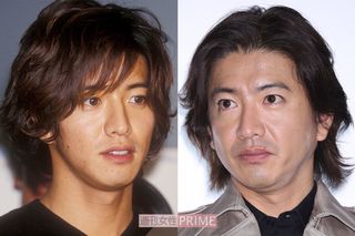 木村拓哉（左・2000年、右・2019年）