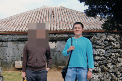 パートナーのジョセフィーヌさんと旅行した際の写真