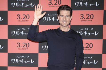 '09年3月、『ワルキューレ』で日本を訪れたトムは「日比谷公園にスリ（娘）を連れて行った」と笑顔