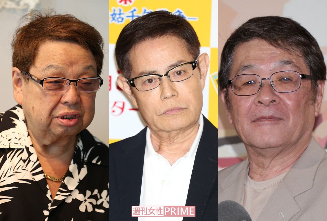 CMに出演している3人。左から高木・加藤・仲本