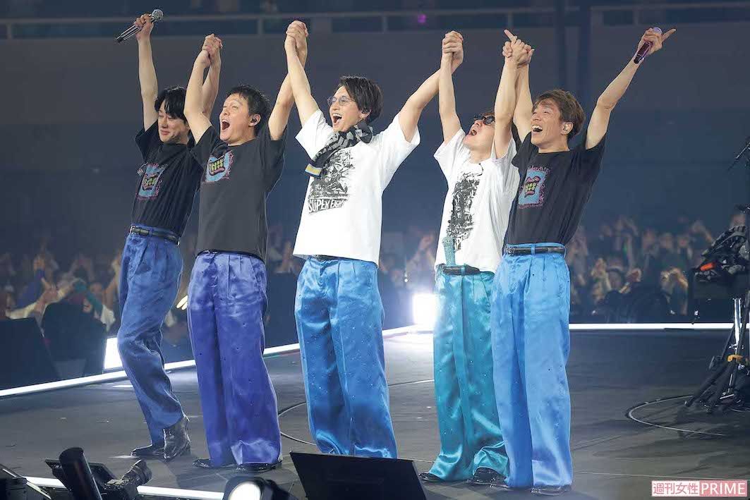 21年目にして初となる武道館公演『超八 in 日本武道館』を行ったSUPER EIGHT　撮影／高梨俊浩