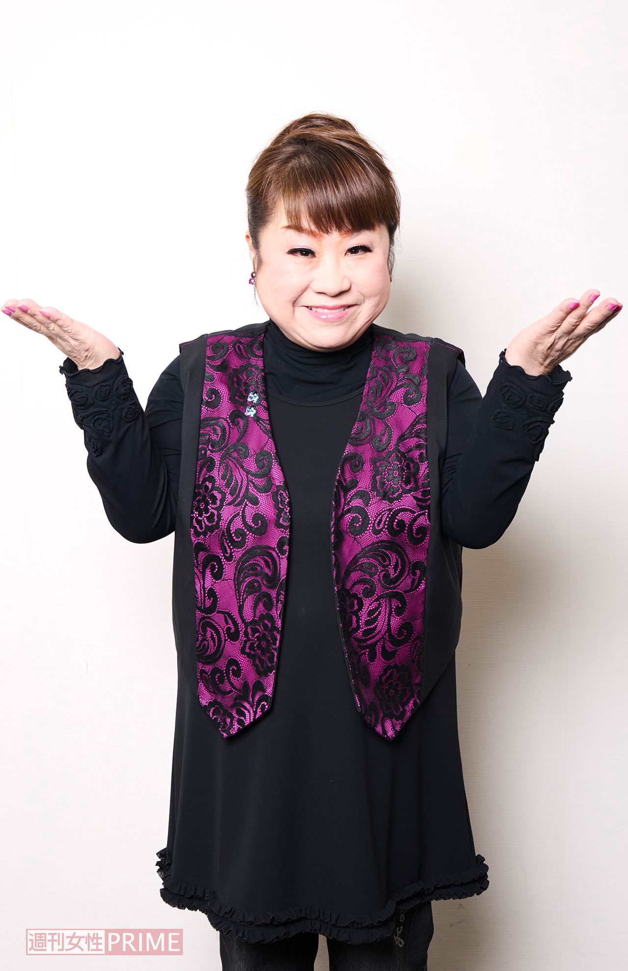 天童よしみさん　撮影／山田智絵