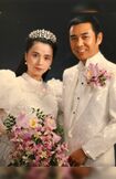 山本譲二さんと悦子さんの結婚当初。山本さんは悦子さんに一目ぼれで、猛アタックしたという