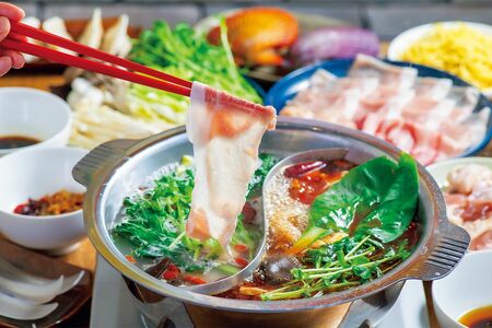 火鍋にしだの火鍋セット4人前