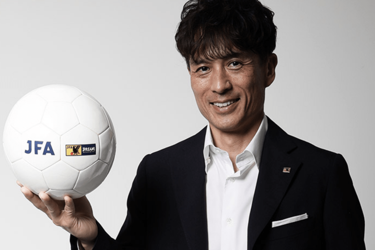 日本サッカー協会・第15代会長の宮本恒靖（JFA公式サイトより）