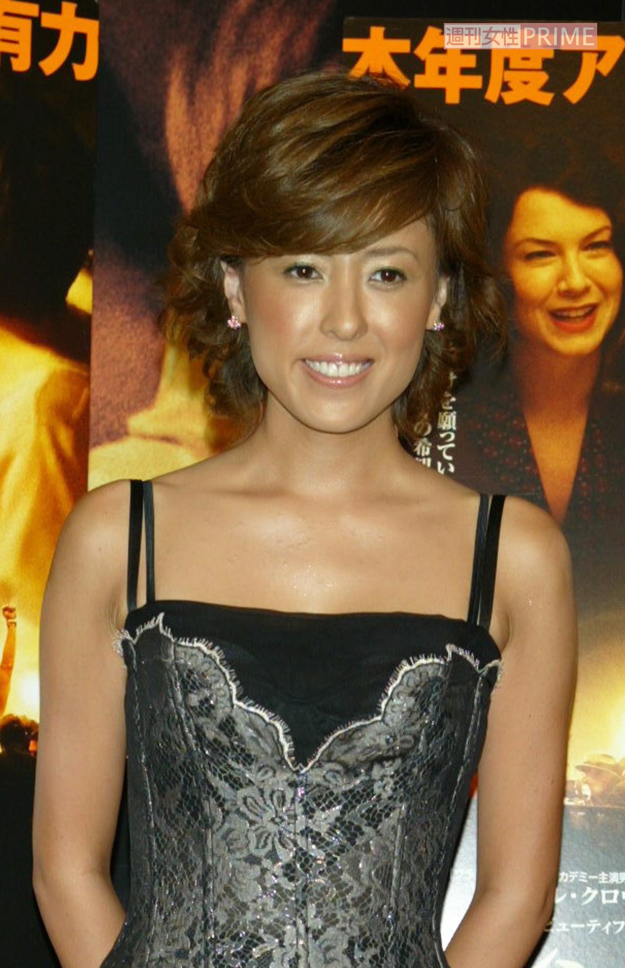 2005年、映画のトークイベントに出席した大河内志保（当時は新庄志保）