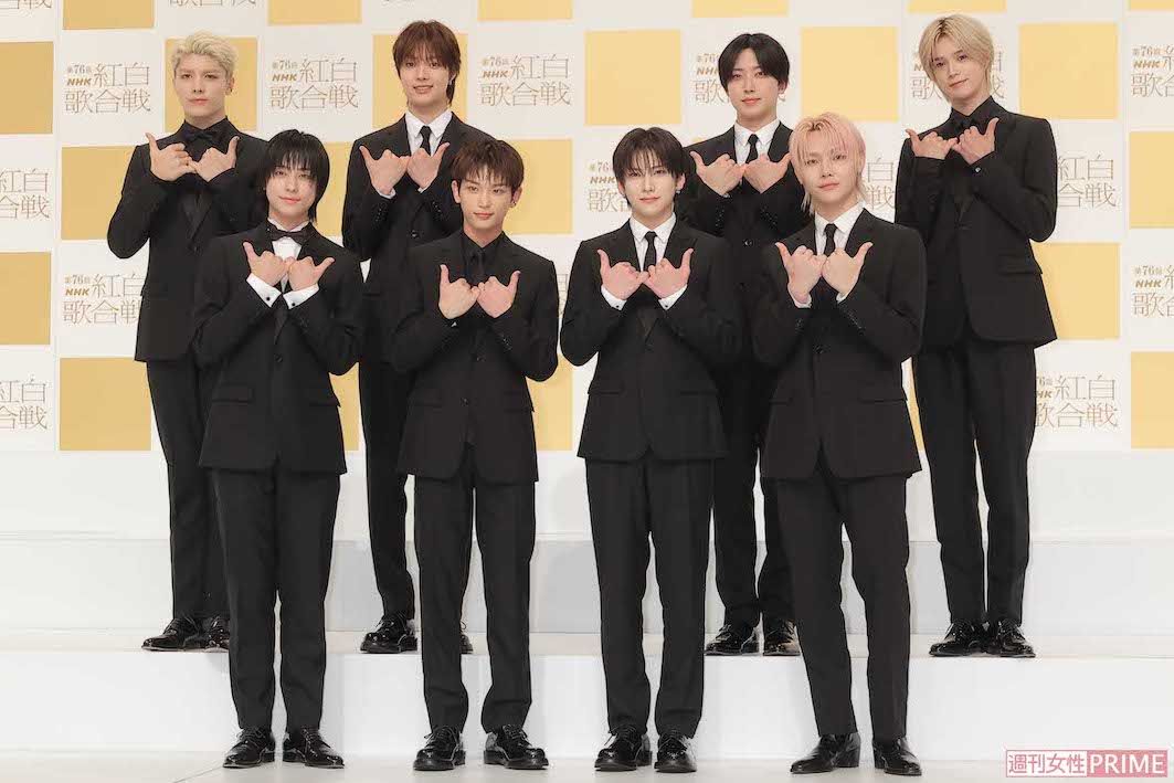 『第76回NHK紅白歌合戦』に出場した&TEAM