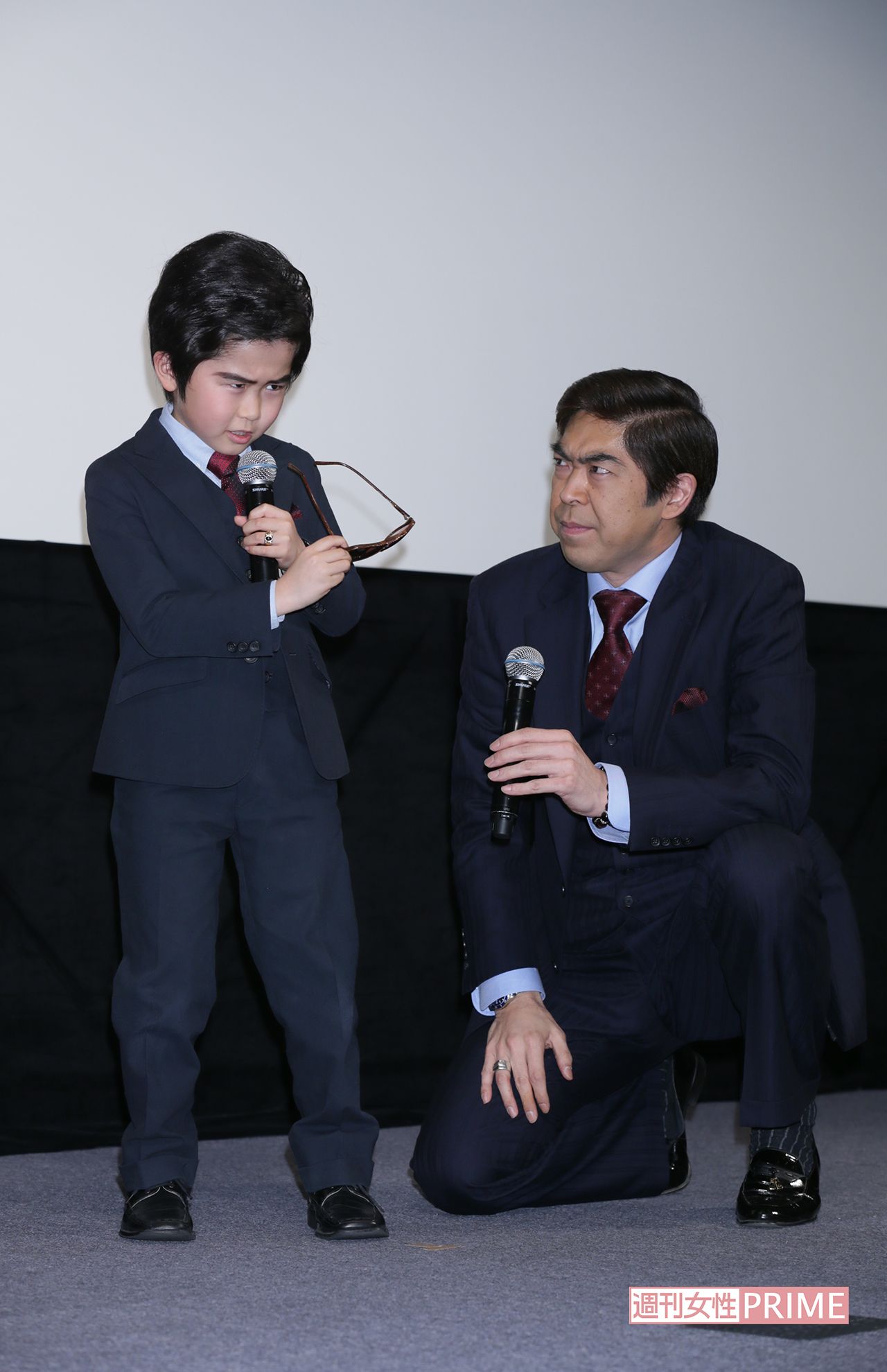 映画『コドモ警察』『雪印 こんがり焼けるとろけるスライス』チーズのコラボCM、お披露目イベント（'13年）