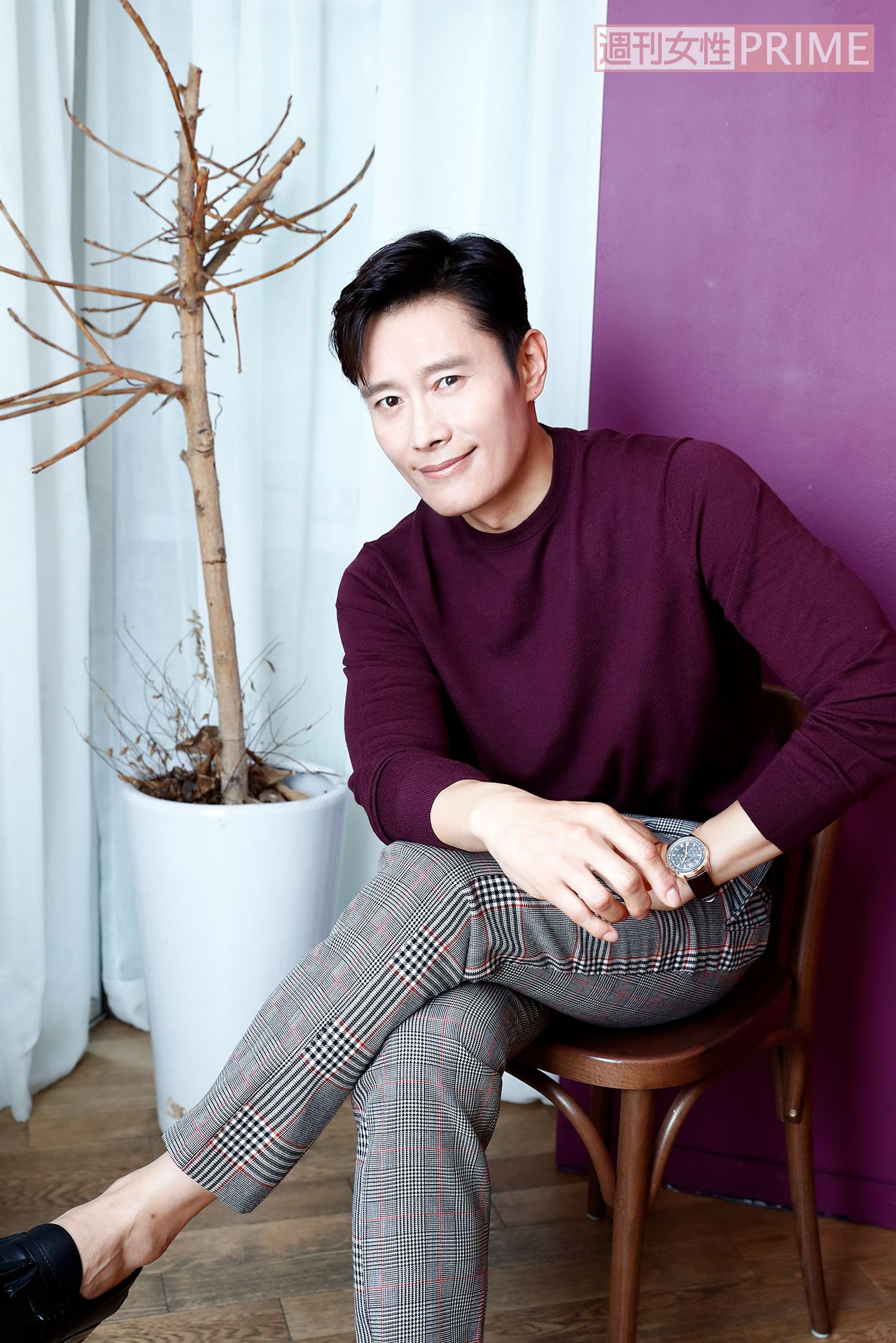 イ・ビョンホン　撮影／吉岡竜紀