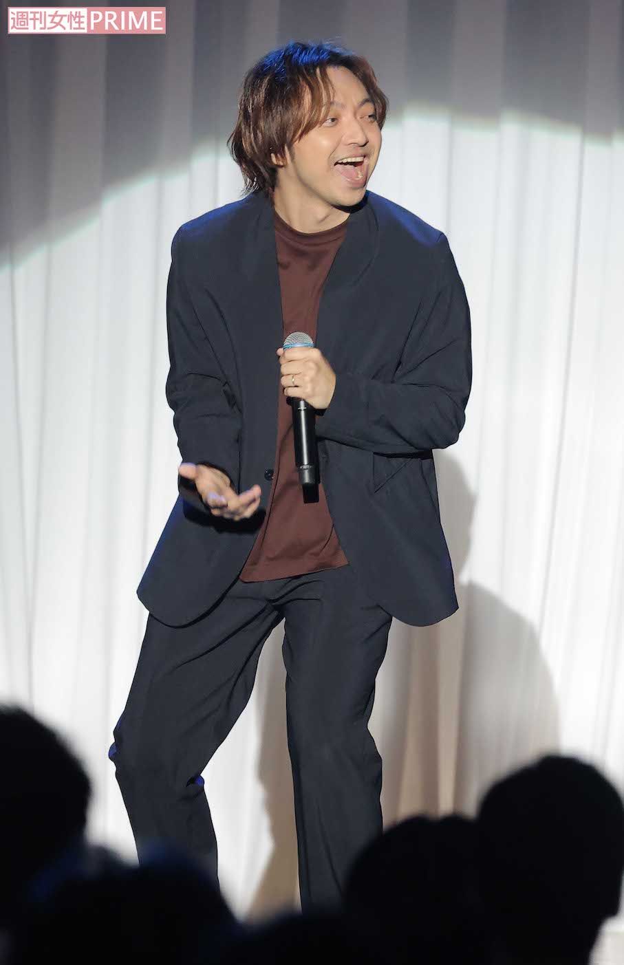 2024年8月、パリ五輪のTEAMJAPAN解団式に参加した三浦大知