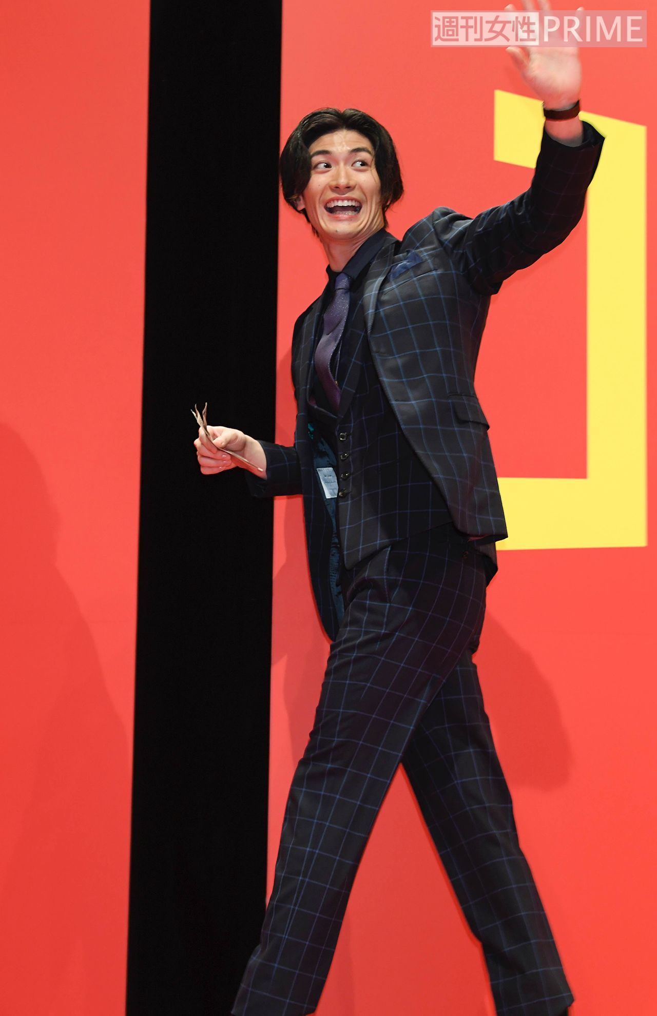 映画『コンフィデンスマンJP』ワールドプレミアでの三浦春馬さん（'19年5月）